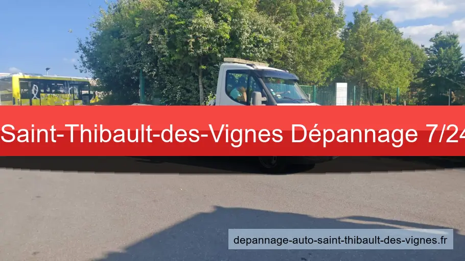 Dépannage et remorquage à Saint-Thibault-des-Vignes